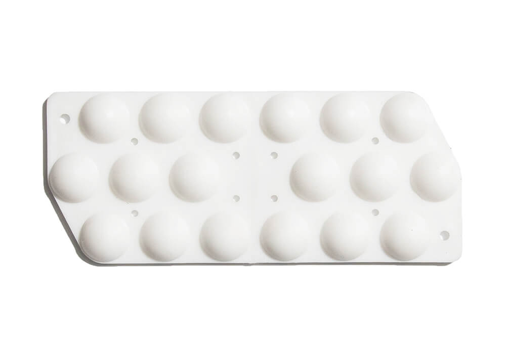 תבניות סיליקון :שומר מרחק כדורי מידות 130|58 - ייצור תבניות, תחזוקה ותיקוני תבניות - רפי תבניות